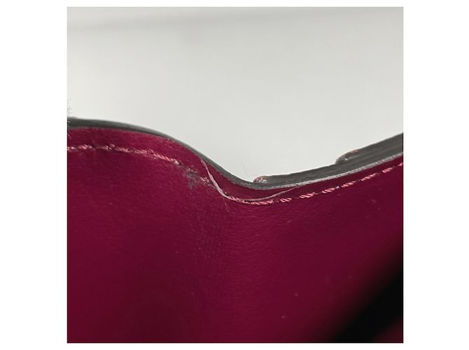 Cartera tríptico Louis Vuitton Portefeuille Zoe Castaño Fucsia - vista 5