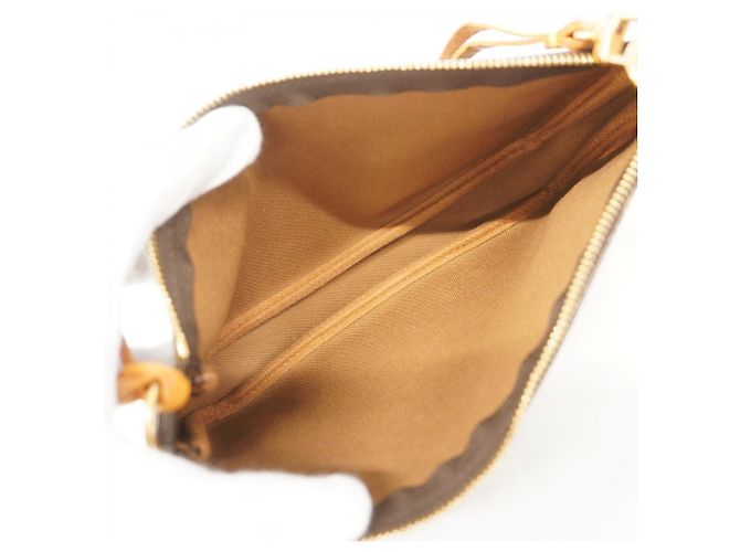 Borsa Pochette Accessoires Monogram Louis Vuitton Marrone - vista 4