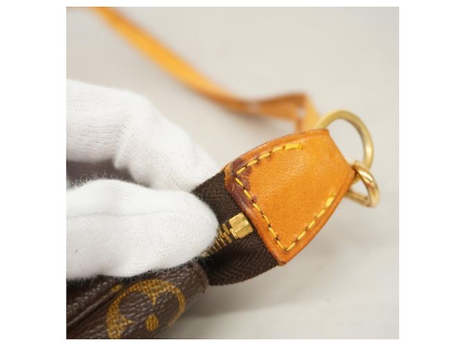 Borsa Pochette Accessoires Monogram Louis Vuitton Marrone - vista 8