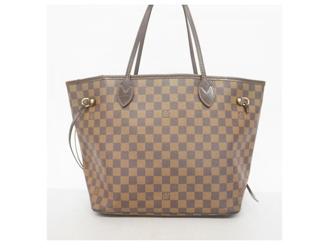 Borsa Tote Louis Vuitton Damier Neverfull MM N51105 Ebene Damier ebene - vista 13