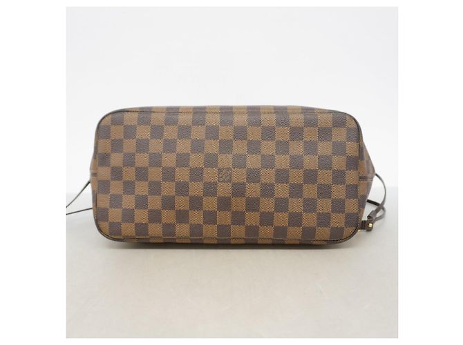 Borsa Tote Louis Vuitton Damier Neverfull MM N51105 Ebene Damier ebene - vista 3