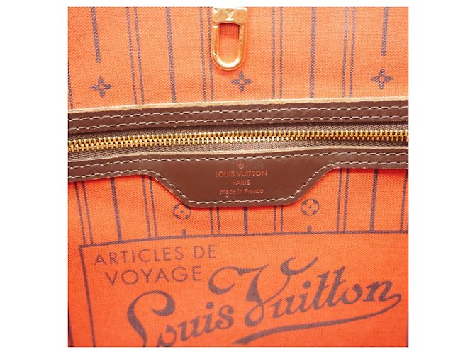 Borsa Tote Louis Vuitton Damier Neverfull MM N51105 Ebene Damier ebene - vista 5
