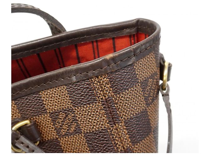 Borsa Tote Louis Vuitton Damier Neverfull PM Damier ebene - vista 7