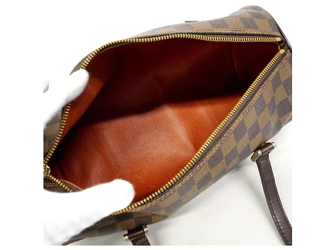 Borsa Louis Vuitton Damier Papillon 30 Damier ebene - vista 4