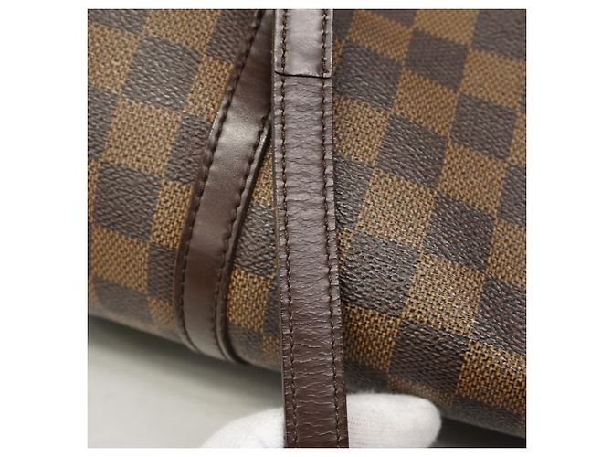 Borsa Louis Vuitton Damier Papillon 30 Damier ebene - vista 7