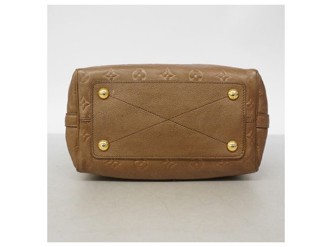 Borsa Louis Vuitton Monogram Empreinte Speedy Bandoulière 25 Bronzo - vista 3