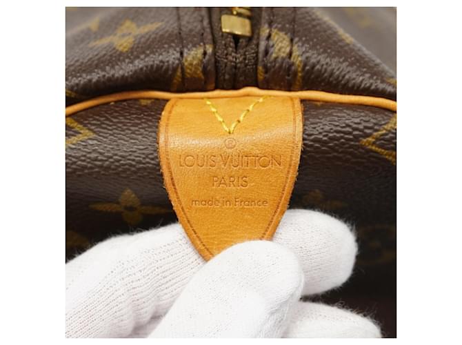 Louis Vuitton Boston Monogram Keepall 55 Marrone - vista 5