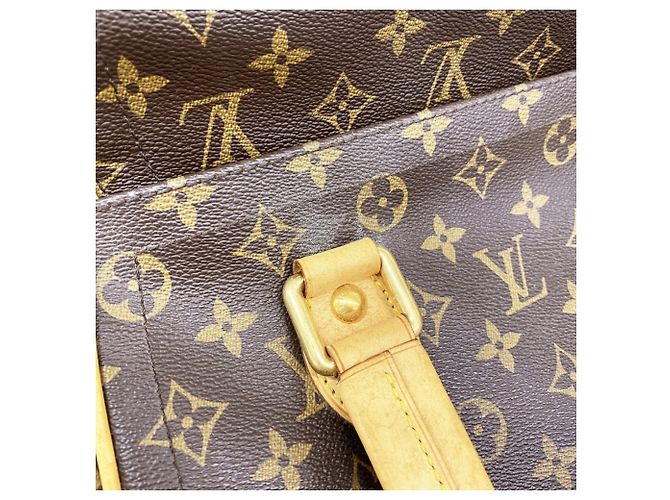Borsa Louis Vuitton Monogram Beverly GM Marrone - vista 10