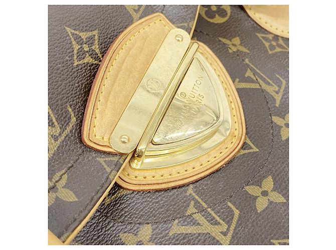 Borsa Louis Vuitton Monogram Beverly GM Marrone - vista 11