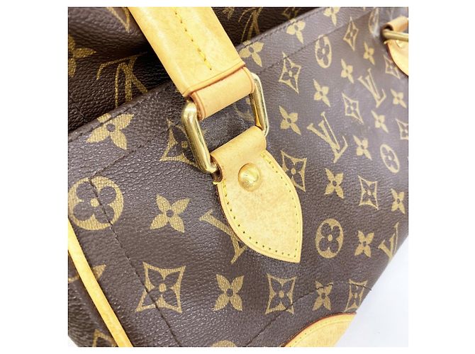 Borsa Louis Vuitton Monogram Beverly GM Marrone - vista 9