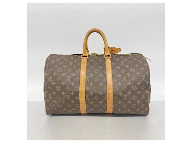 Louis Vuitton Boston Monogram Keepall 45 Marrone - vista 11