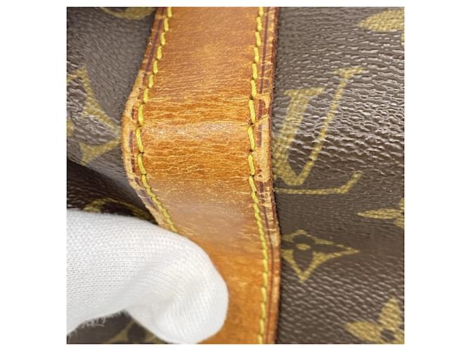 Louis Vuitton Boston Monogram Keepall 45 Marrone - vista 9
