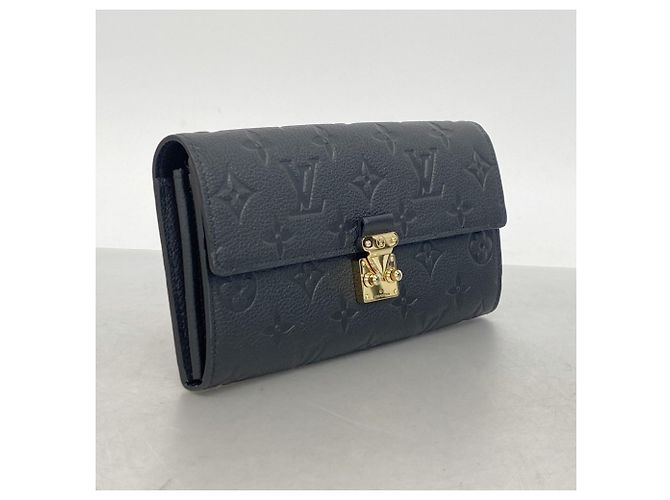 Cartera larga Salametis Monogram Empreinte Louis Vuitton Negro - vista 2