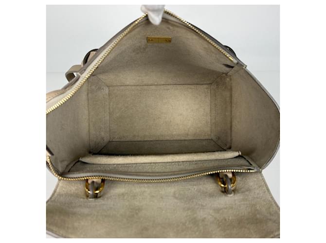 Céline Borsa a 2 modi Micro Belt Bag Celine Beige - vista 8