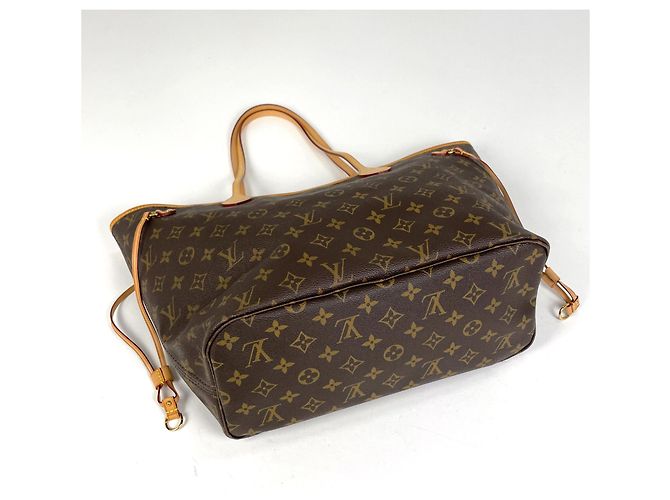 Borsa a tracolla Louis Vuitton Neverfull MM Marrone - Ansicht 2