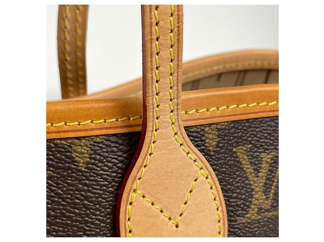 Borsa a tracolla Louis Vuitton Neverfull MM Marrone - Ansicht 5