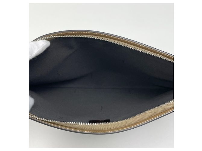 Clutch Fendi Zucca Pattern Marrone - vista 7