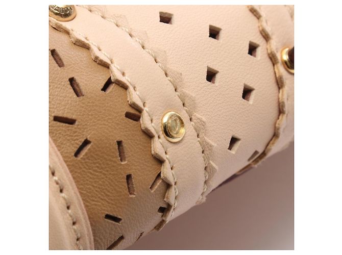 Borsa Loewe Amazona 28 Marrone Multicolore Beige - vista 12