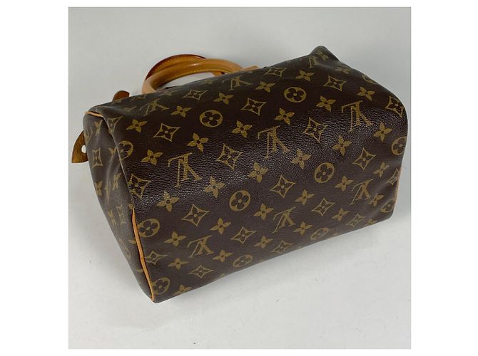 Bolso Louis Vuitton Monogram Brown Speedy 25 Castaño - vista 2