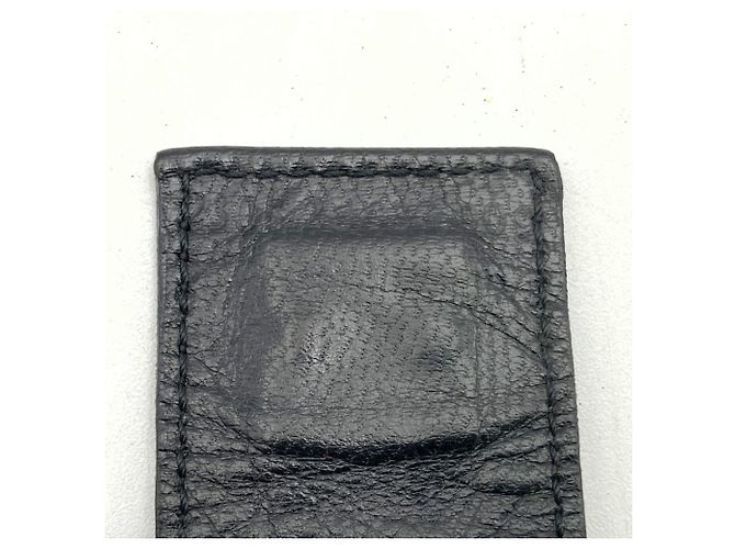 Borsa tote Fendi nera in pelle e cotone Nero - vista 8