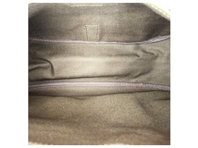 Borsa a Spalla Louis Vuitton Saumur 30 Marrone Monogramma - vista 7