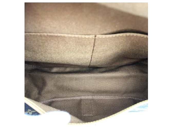 Borsa a Spalla Louis Vuitton Saumur 30 Marrone Monogramma - vista 8