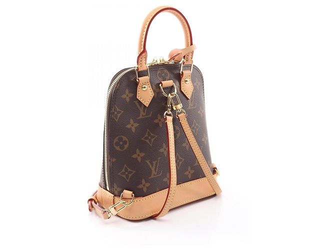 Zaino Louis Vuitton Alma Marrone - vista 2