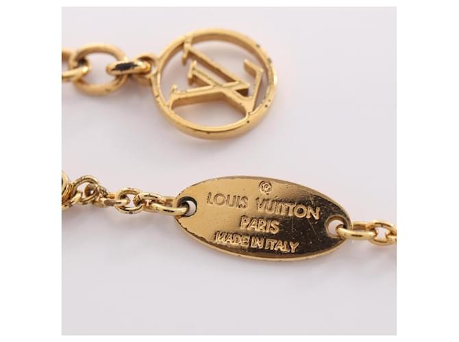 Collana Essential V Louis Vuitton D'oro - vista 5