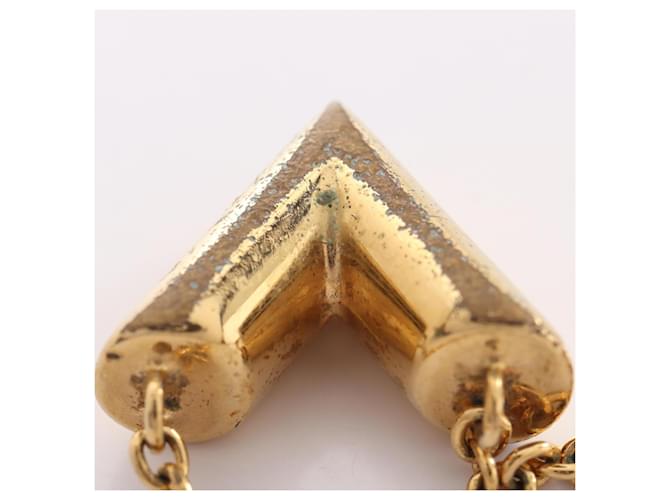 Collana Essential V Louis Vuitton D'oro - vista 8