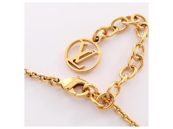 Collana Essential V Louis Vuitton D'oro - vista 4