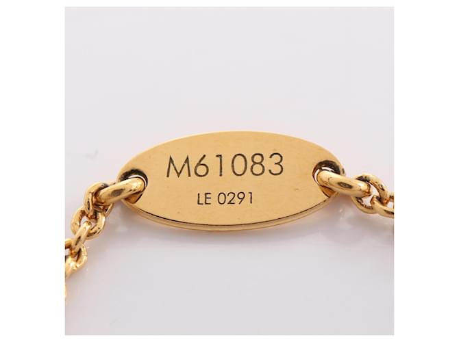 Collana Essential V Louis Vuitton D'oro - vista 6