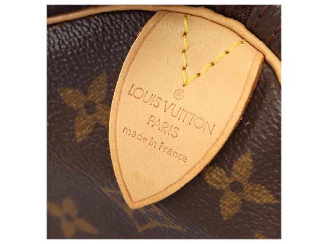 Borsa Boston Louis Vuitton Keepall 45 Monogram Marrone - vista 4