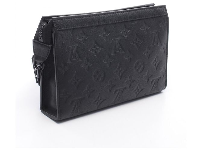 Borsa a tracolla da uomo Louis Vuitton Monogram Shadow Nero - vista 2