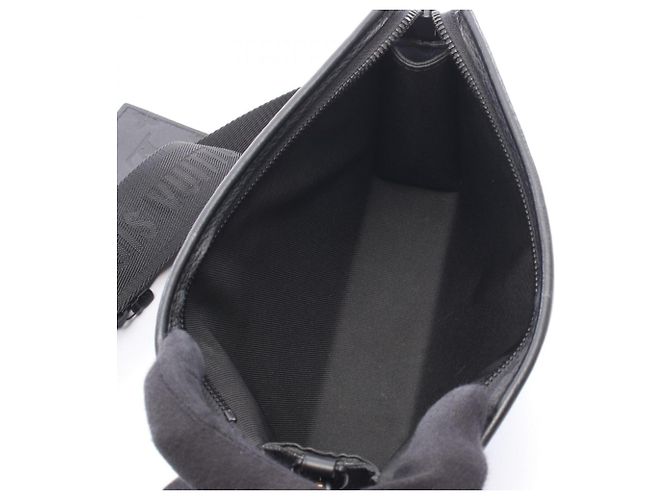 Borsa a tracolla da uomo Louis Vuitton Monogram Shadow Nero - vista 3