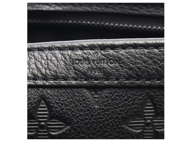 Borsa a tracolla da uomo Louis Vuitton Monogram Shadow Nero - vista 4