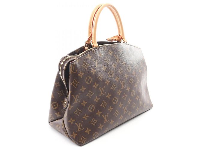 Borsa Louis Vuitton Grand Palais MM Monogram Marrone - vista 2