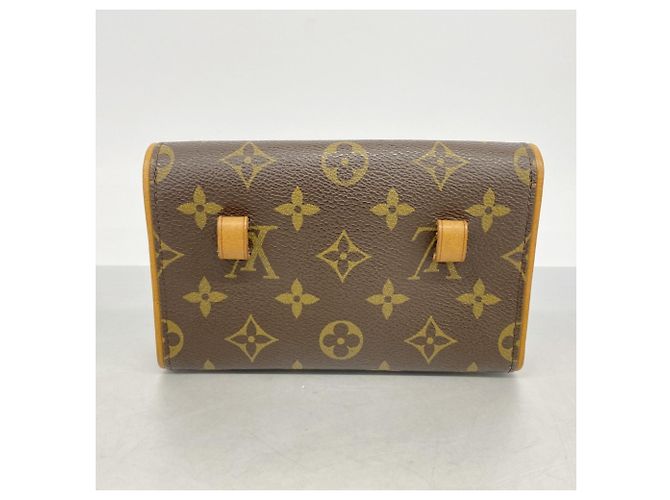 Pochette Louis Vuitton Monogram Pochette Florentine Marrone - vista 10