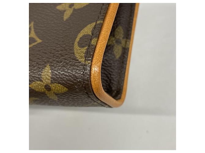 Pochette Louis Vuitton Monogram Pochette Florentine Marrone - vista 9