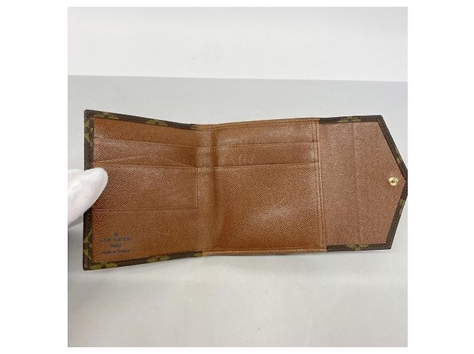 Louis Vuitton Brauner Tri-fold Wallet - Ansicht 3