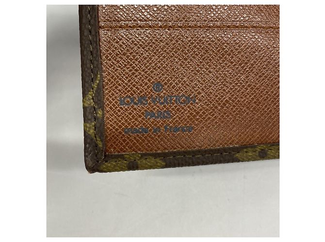 Louis Vuitton Brauner Tri-fold Wallet - Ansicht 4