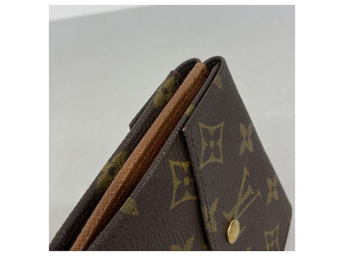 Louis Vuitton Brauner Tri-fold Wallet - Ansicht 6