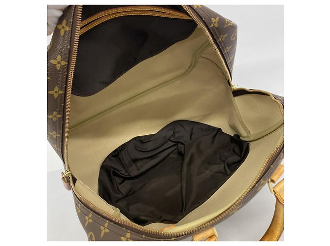 Borsa Boston Monogram Evasion Louis Vuitton Marrone - vista 4