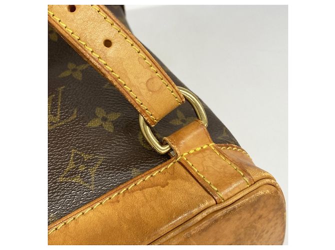 Zaino Louis Vuitton Monogram Montsouris GM Marrone - vista 7
