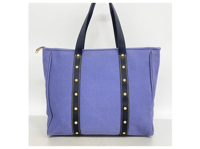 Borsa Tote Louis Vuitton Antigua Cabas GM Blu - vista 10