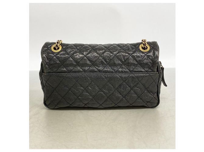 Timeless Chanel Matelassé Schultertasche Schwarz - Ansicht 12