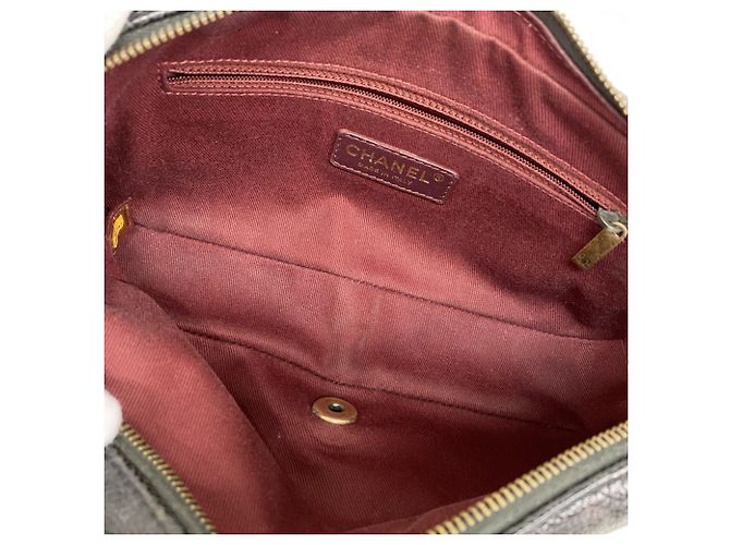 Timeless Chanel Matelassé Schultertasche Schwarz - Ansicht 4
