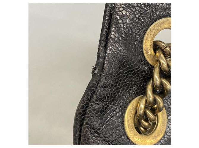 Timeless Chanel Matelassé Schultertasche Schwarz - Ansicht 6