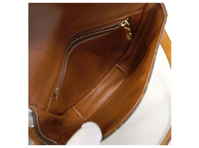 Borsa a Spalla Louis Vuitton Monogram Chantilly PM Marrone - vista 4