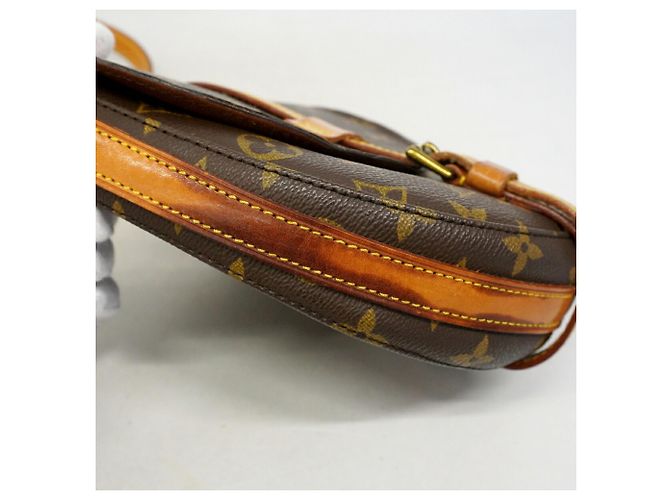 Borsa a Spalla Louis Vuitton Monogram Chantilly PM Marrone - vista 9