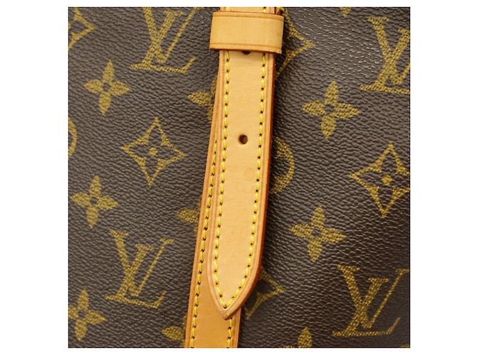 Borsa Tote Louis Vuitton Monogram Bucket GM Marrone - vista 12